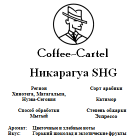 купить кофе coffee-cartel никарагуа в спб